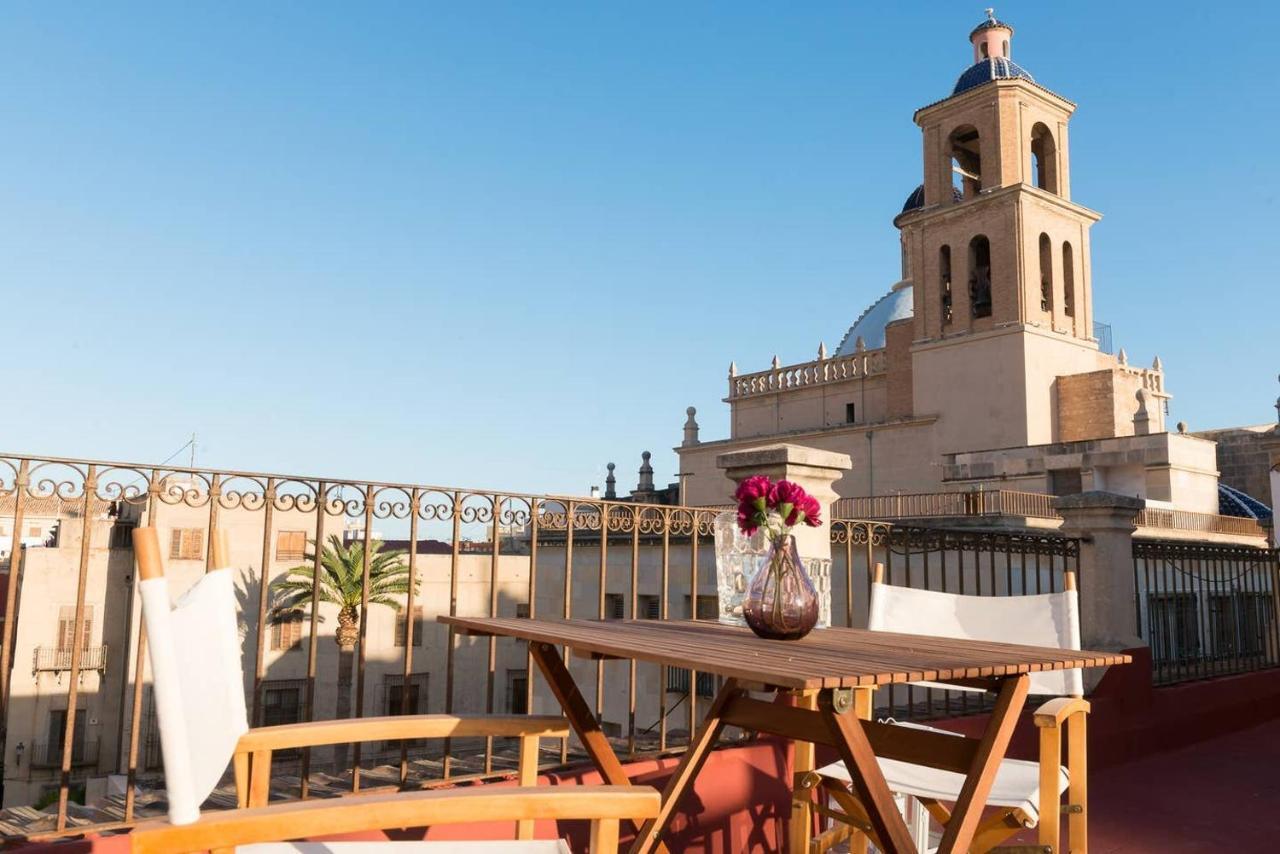 Alc - Stylish Studio With Fantastic Terrace, Old Town 阿利坎特 外观 照片